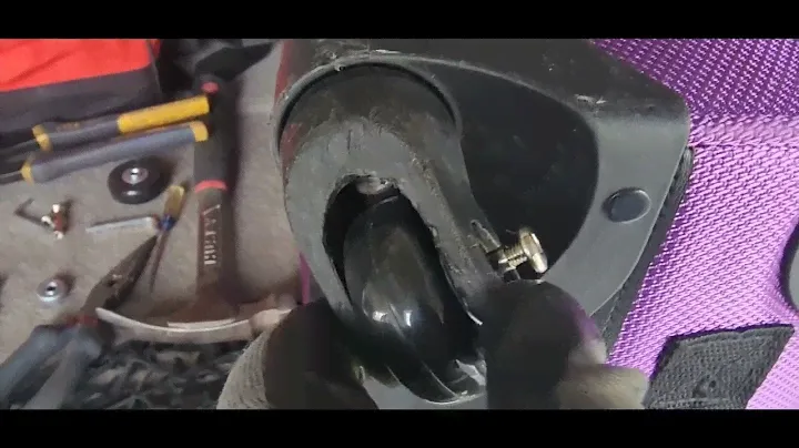Luggage wheel replacement