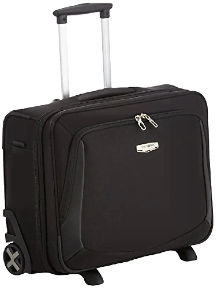 Кейсы для пилотов Samsonite X'BLADE 3.0 Rolling Tote 17.3 Zoll Pilotenkoffer, 32 Liter, Schwarz