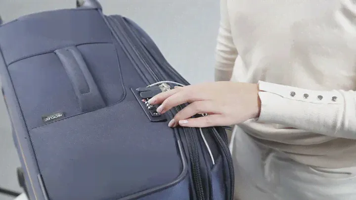 Samsonite - Инструкция по замку Spark SNG Eco