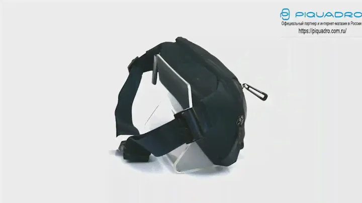 Обзор сумки на пояс Piquadro MACBETH Blue CA5310S115 BLU
