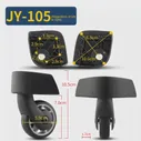 Подходит для Samsonite JY-105, сменные колеса для чемоданов, универсальные аксессуары для колес, ремонт чемодана, тихий ролик (art.: 3920c313228b5)