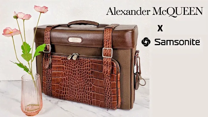 Alexander McQueen x Samsonite Black Label Travel Bag | BAG REVIEW | Best Carry On Luggage For Flying