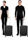 National Geographic Чемодан Samsonite S'CURE SPINNER 55/20 BLACK 10U09003 чемодан