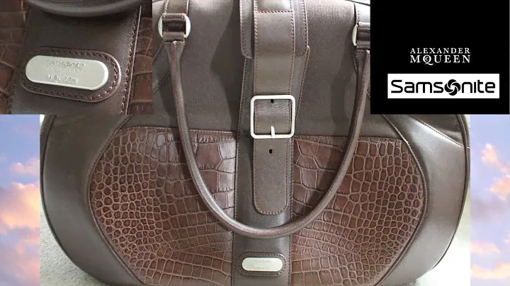 Samsonite Black Label by Alexander McQueen Travel Bag Review