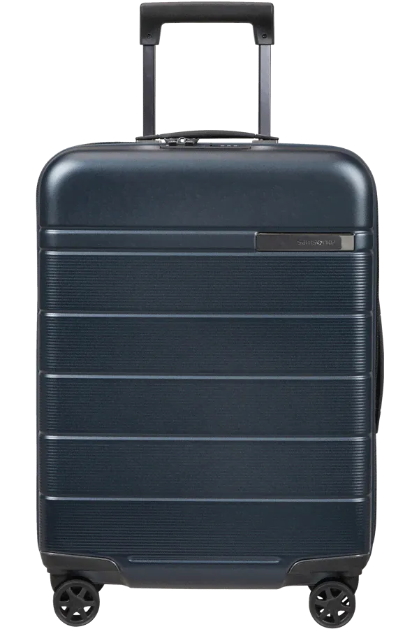 Чемодан Samsonite Neopod Spinner Expandable SL. Out Pouch 55cm Midnight Blue На Колёсиках-0