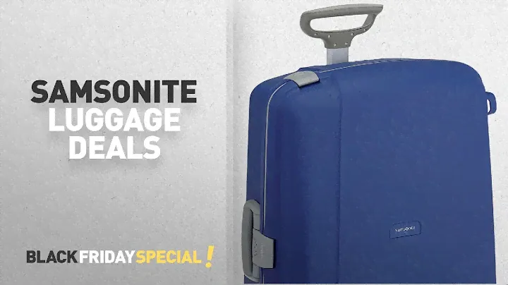 Top Black Friday Samsonite Luggage Deals: Samsonite - Aeris Spinner, M (68cm - 64.5L) - Vivid Blue