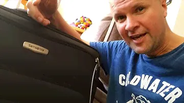 SAMSONITE How to set combination lock numbers for luggage case Spark SNG