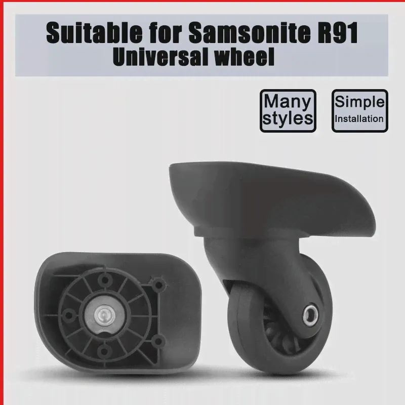 Подходит для Samsonite R91, чемодан, колесо для переноски, аксессуары для чемоданов, сменный и ремонтный ролик, тележка (art.: 3920c4cf297a8)