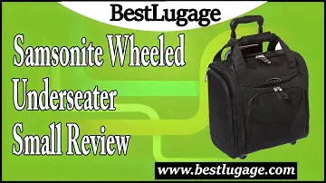Samsonite Wheeled Underseater Small Review