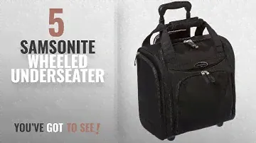 Top 10 Samsonite Wheeled Underseater [2018]: Samsonite Wheeled Underseater Small, Black, One Size