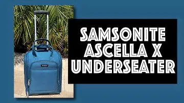 Samsonite Ascella X Rolling Underseater Review