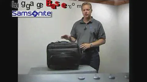 Samsonite Black Label Opto Wheeled Tote luggage